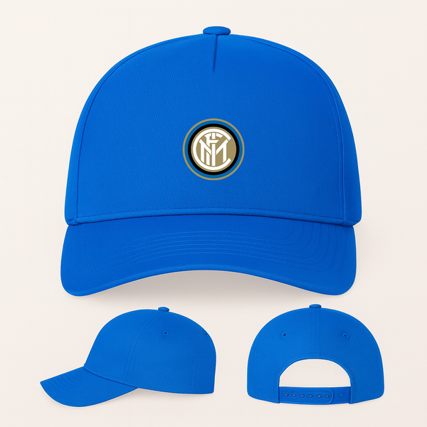 Inter Milan Soccer Five Panel Twill Snapback Cap