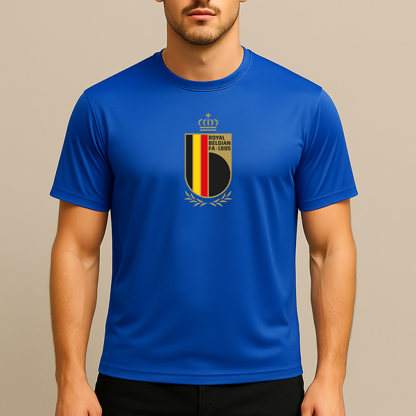 Men's Belgium National Soccer Team Polyester T-Shirt