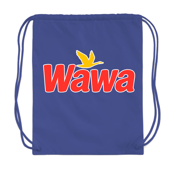 Wawa Gas Station Drawstring Bag