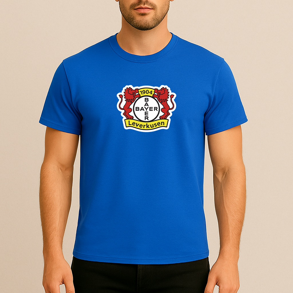 Men's Bayer Leverkusen FC Cotton T-Shirt