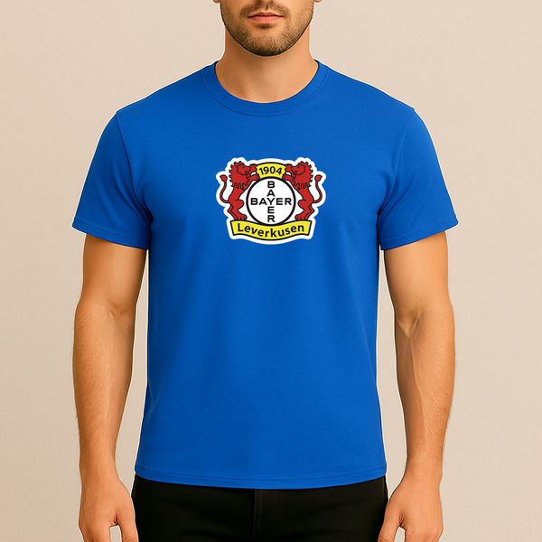 Men's Bayer Leverkusen FC Cotton T-Shirt