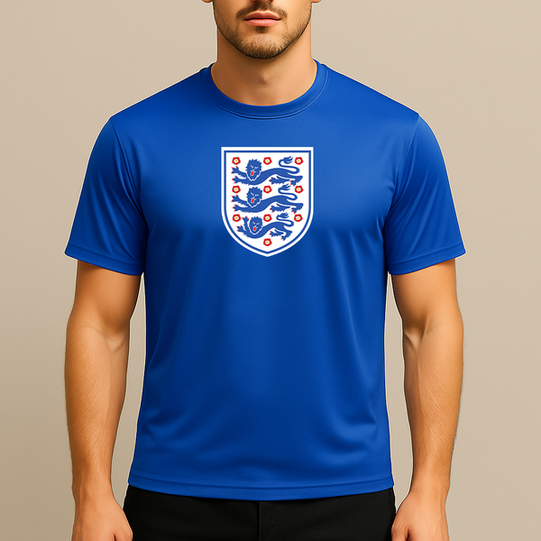 Men's England National Football Team Polyester T-Shirt