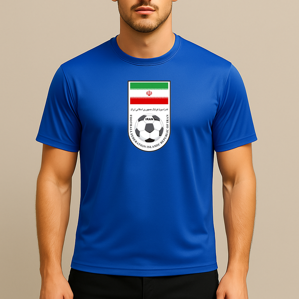 Men's Iran National Soccer Team Polyester T-Shirt