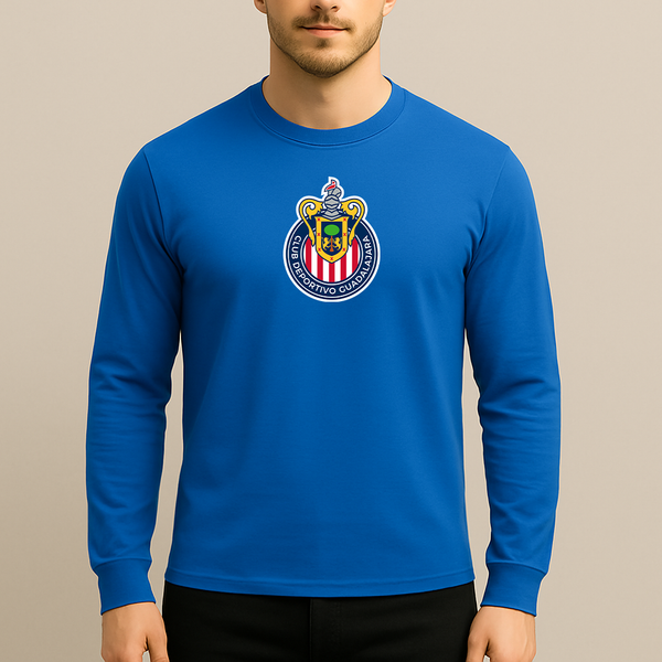 Men's Chivas Football Club  Long Sleeve T-Shirt