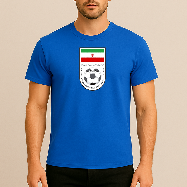 Men's Iran National Soccer Team Cotton T-Shirt