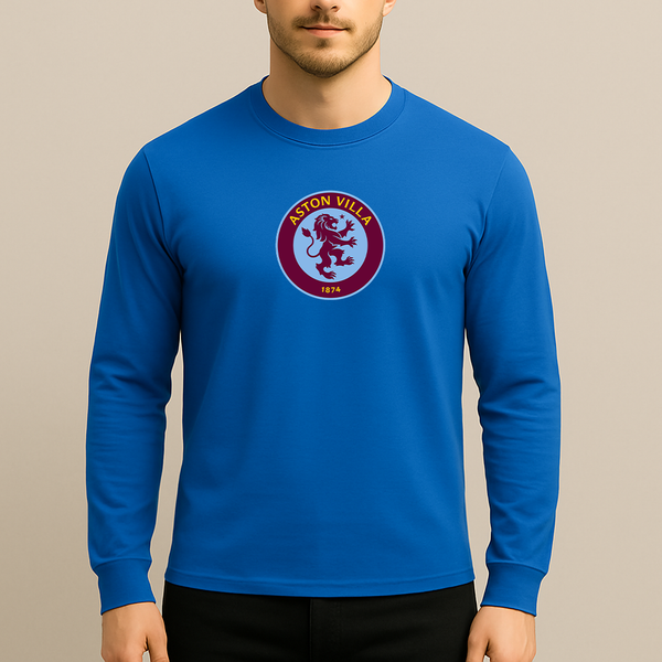 Men's Aston Villa FC Long Sleeve T-Shirt