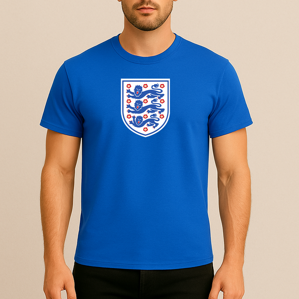Men's England National Football Team Cotton T-Shirt