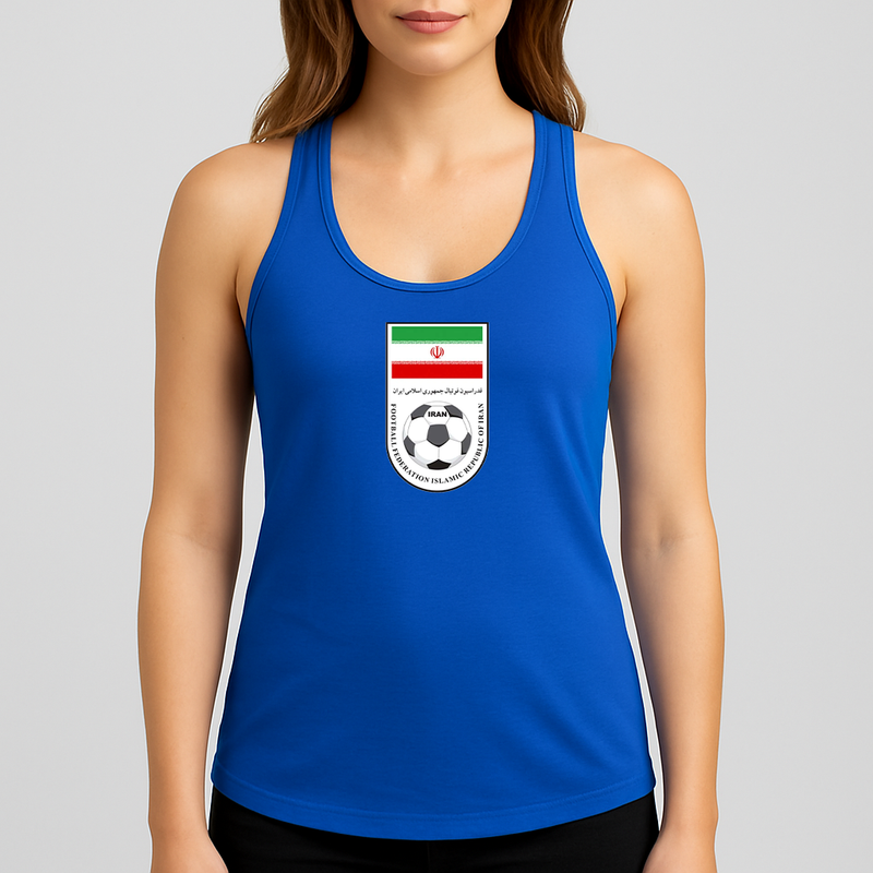 Women's Iran National Soccer Team Racerback Tank Top