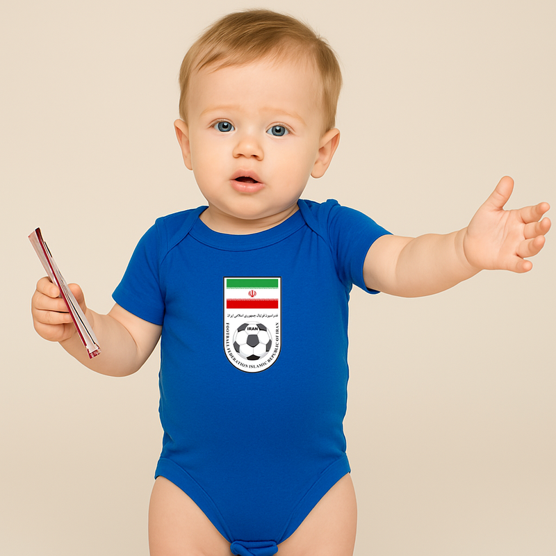 Iran National Soccer Team Baby Romper Onesie