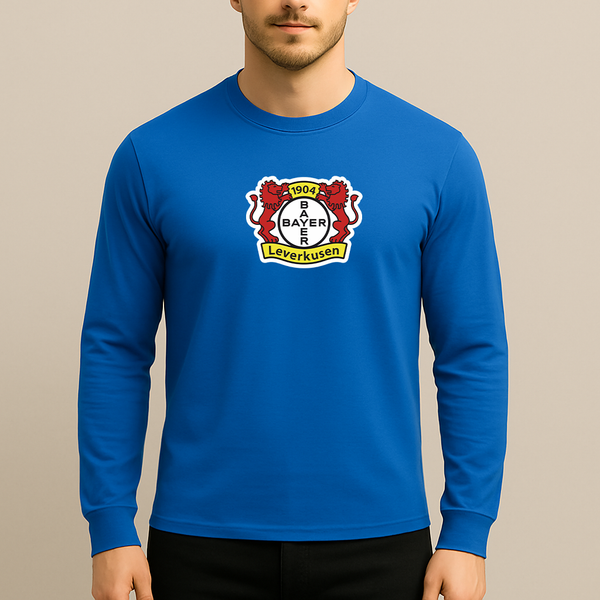 Men's Bayer Leverkusen FC Long Sleeve T-Shirt