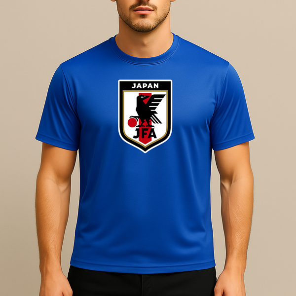 Men's Japan National Soccer Team Polyester T-Shirt