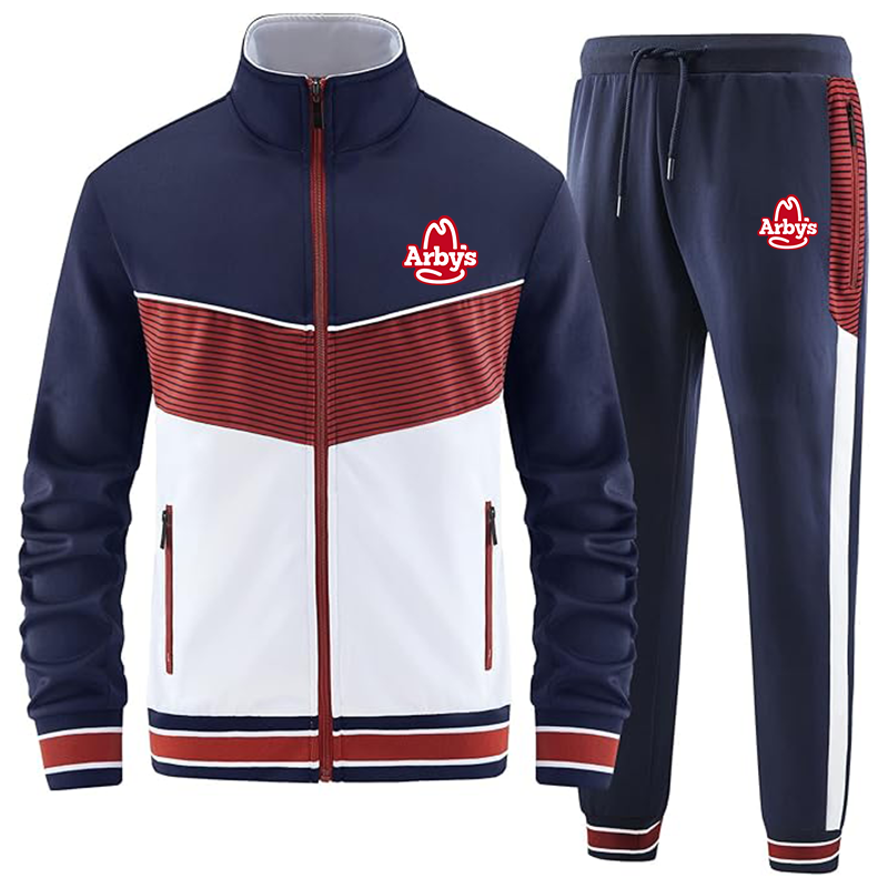 Men's Arbys ANOTWENER Men_s Casual 2 Piece Tracksuit Sets Long Sleeve Full Zip Jacket and Sweatpants Sport Outfits Sweatsuits