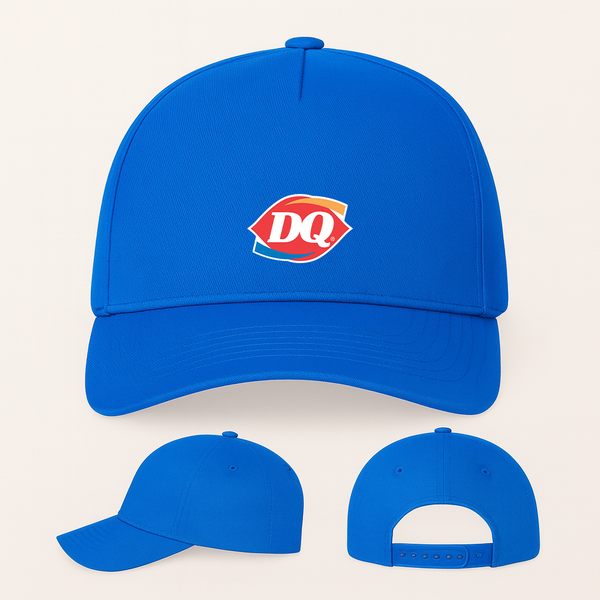 DQ Dairy Queen  Five Panel Twill Snapback Cap