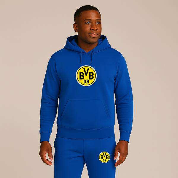 Men's Borussia Dortmund BVB FC Hoodie Joggers Set