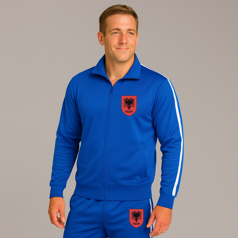 Men's Albania National Soccer Team Dri-Fit TrackSuit