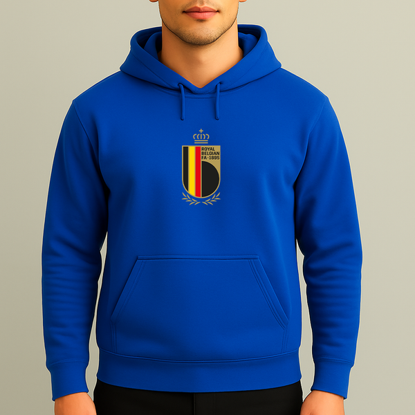 Men's Belgium National Soccer Team Pullover Hoodie