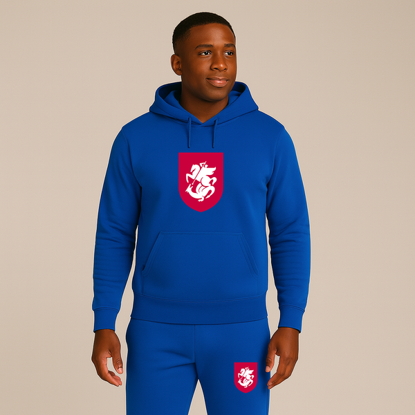 Men's Georgia National Soccer Team Hoodie Joggers Set