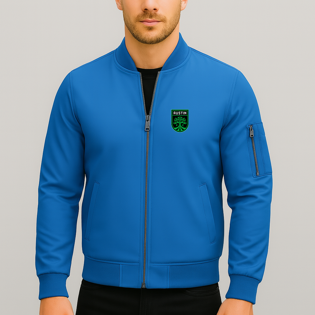 Men's Austin FC Lightweight Bomber Jacket