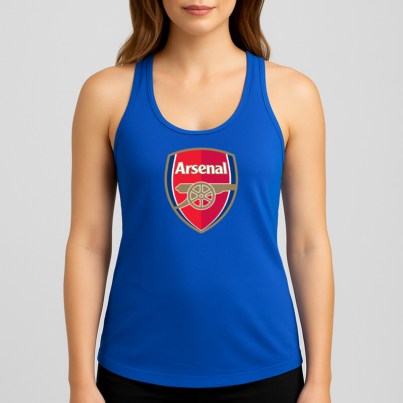 Women's Arsenal Soccer Racerback Tank Top