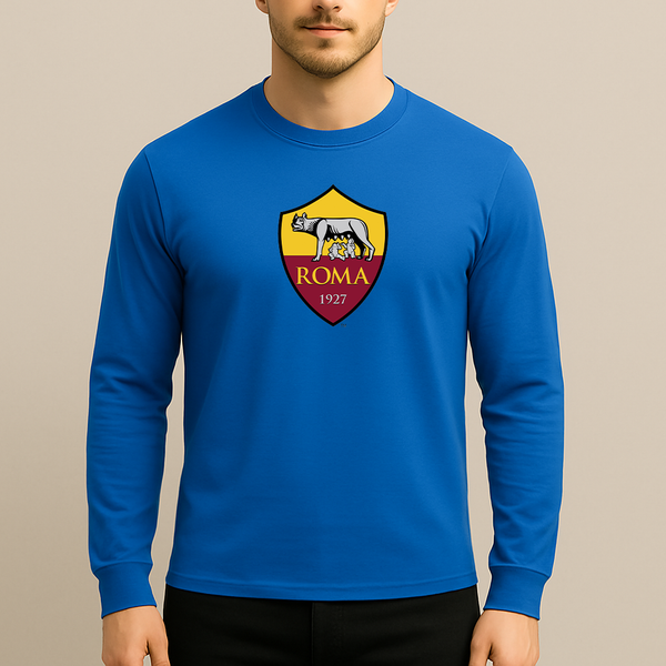Men's AS Roma FC Long Sleeve T-Shirt
