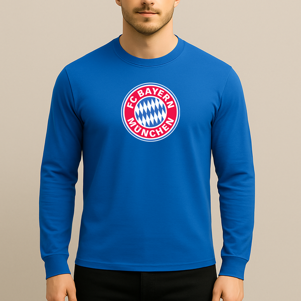 Men's F.C. Bayern Munchen Soccer Long Sleeve T-Shirt