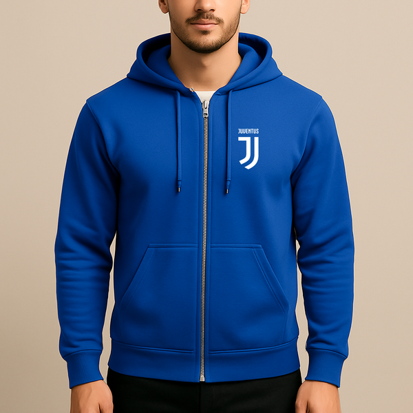 Men's Juventus Soccer Zipper Hoodie