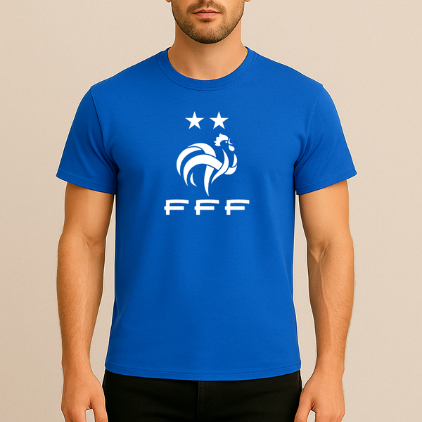 Men's France Soccer Cotton T-Shirt