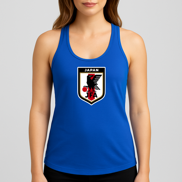 Women's Japan National Soccer Team Racerback Tank Top