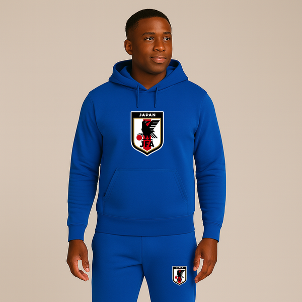 Men's Japan National Soccer Team Hoodie Joggers Set