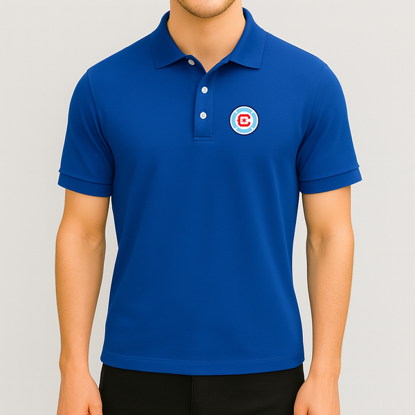 Men's Chicago Fire Soccer Dry Blend Polo