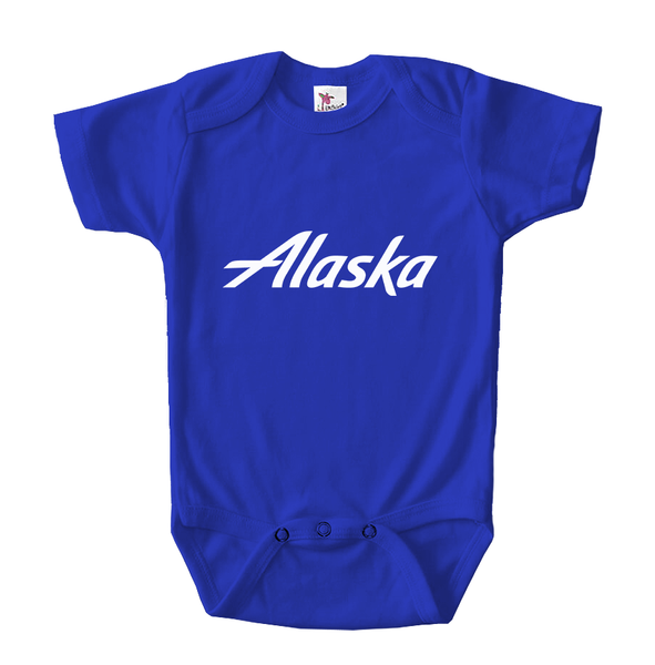 Alaska Airline Baby Romper Onesie