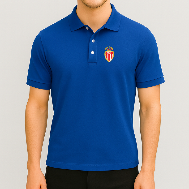 Men's AS Monaco FC Dry Blend Polo