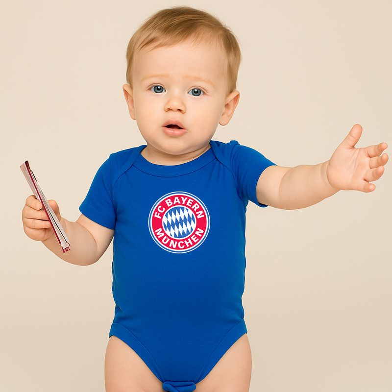 Baby F.C. Bayern Munchen Soccer Romper Onesie