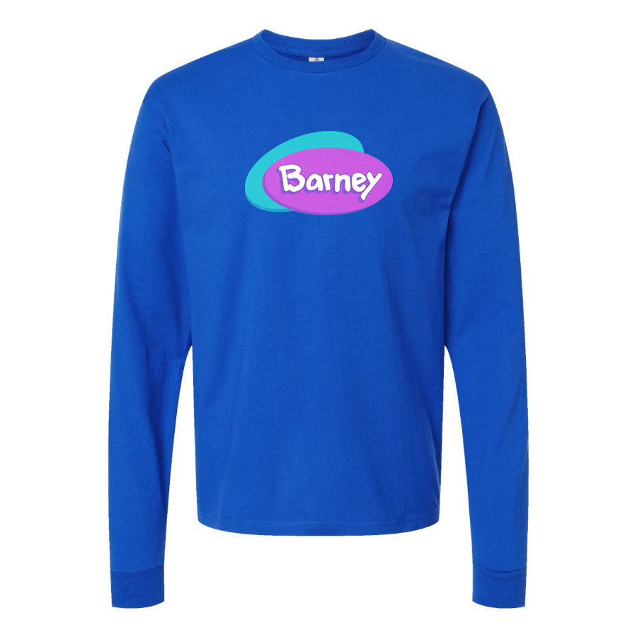 Youth Kids Barney Show Long Sleeve T-Shirt