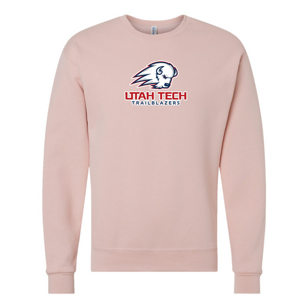 Men's Utah Tech Trailblazers JERZEES NuBlend Crewneck Sweatshirt