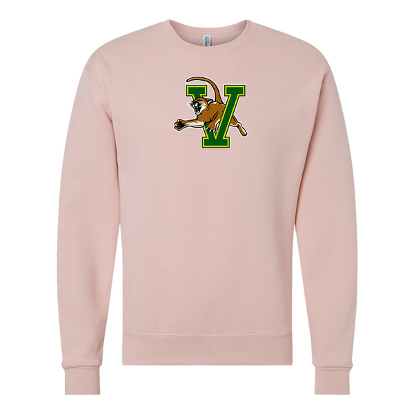Men's Vermont Catamounts JERZEES NuBlend Crewneck Sweatshirt