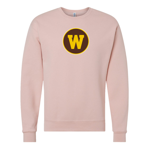 Men's Western Michigan Broncos  JERZEES NuBlend Crewneck Sweatshirt