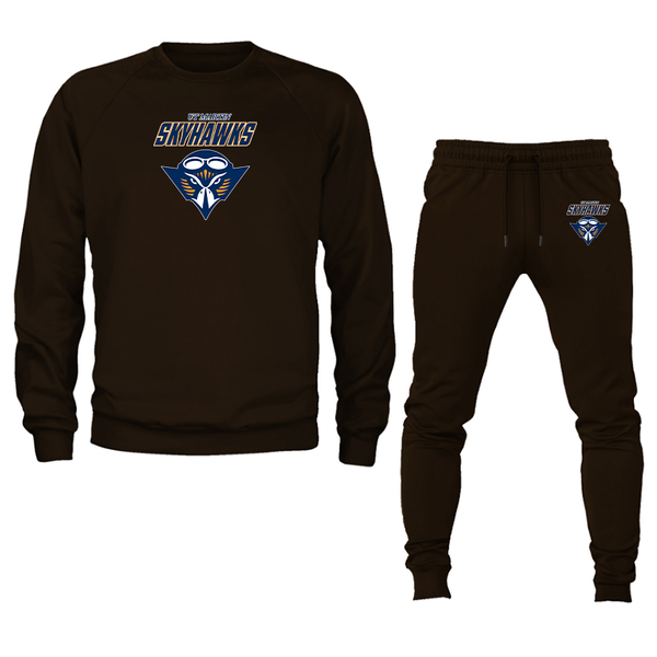 Men's Tennessee Martin Skyhawks Crewneck Sweatshirt Joggers Suit