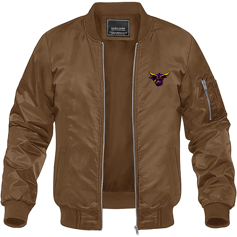 Men's Minnesota State Mavericks Logo Lightweight Bomber Jacket