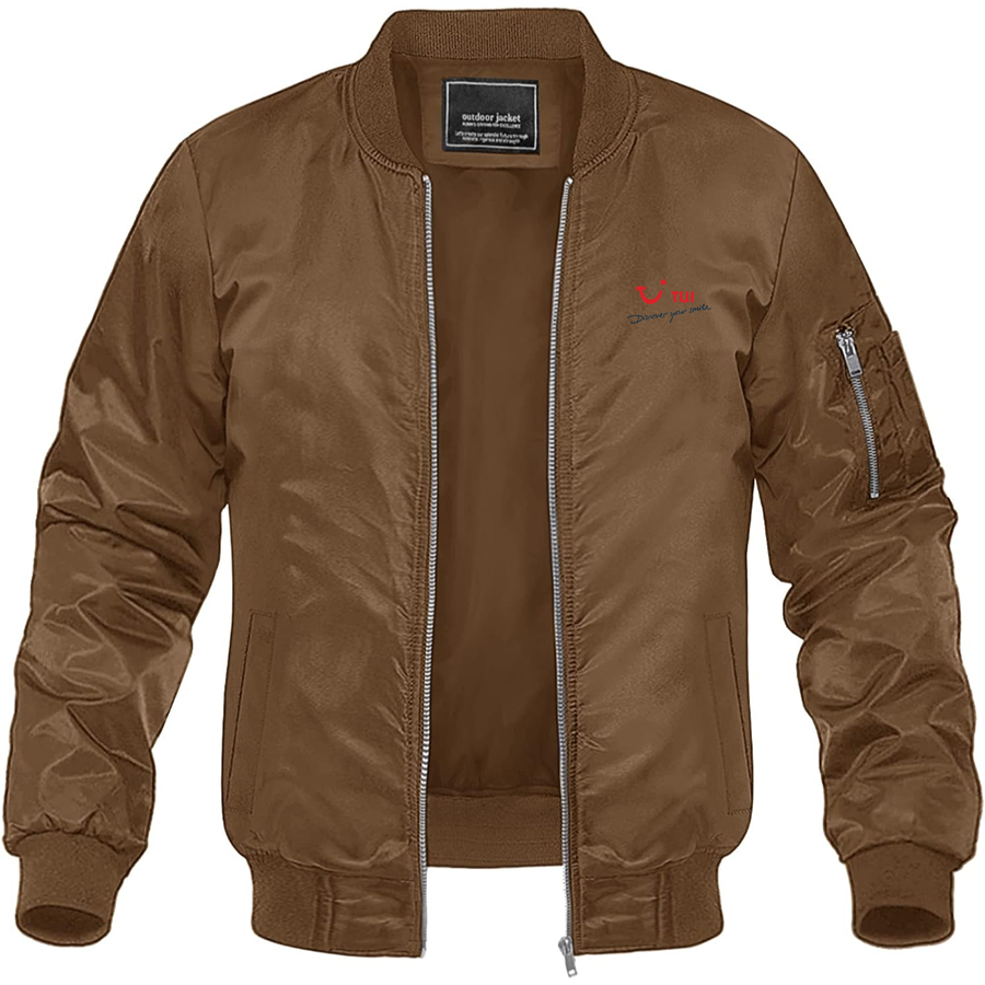 Men's tui Logo Lightweight Bomber Jacket