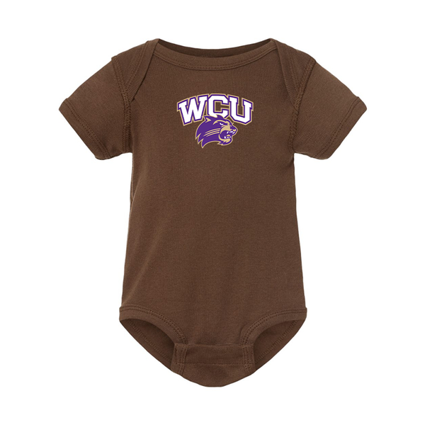 Western Carolina Catamounts  Rabbit Skins Infant Baby Rib Bodysuit