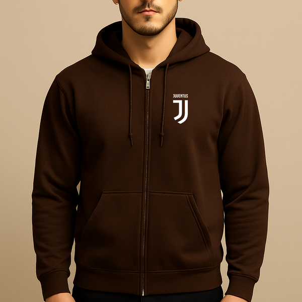 Men's Juventus Soccer Zipper Hoodie