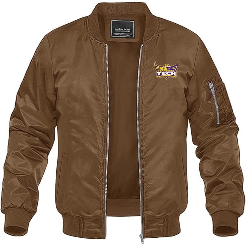 Men's Tennessee Tech Golden Eagles Lightweight Bomber Jacket