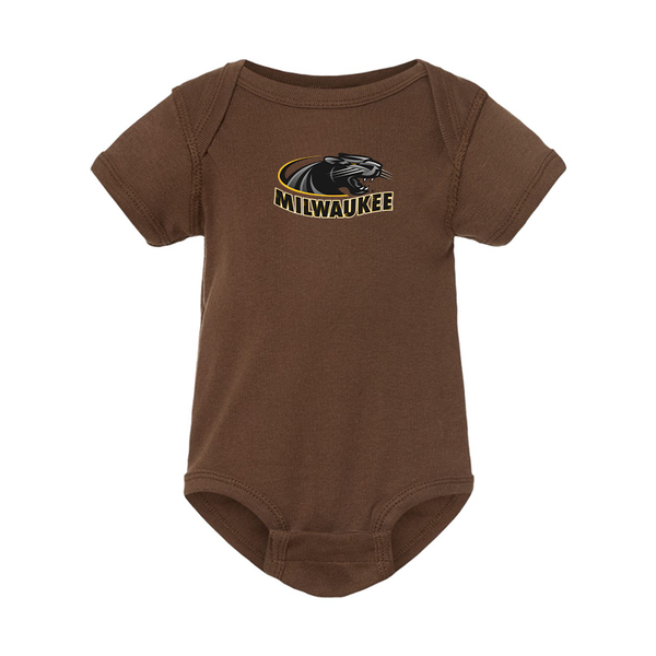 Wisconsin Milwaukee Panthers Rabbit Skins Infant Baby Rib Bodysuit
