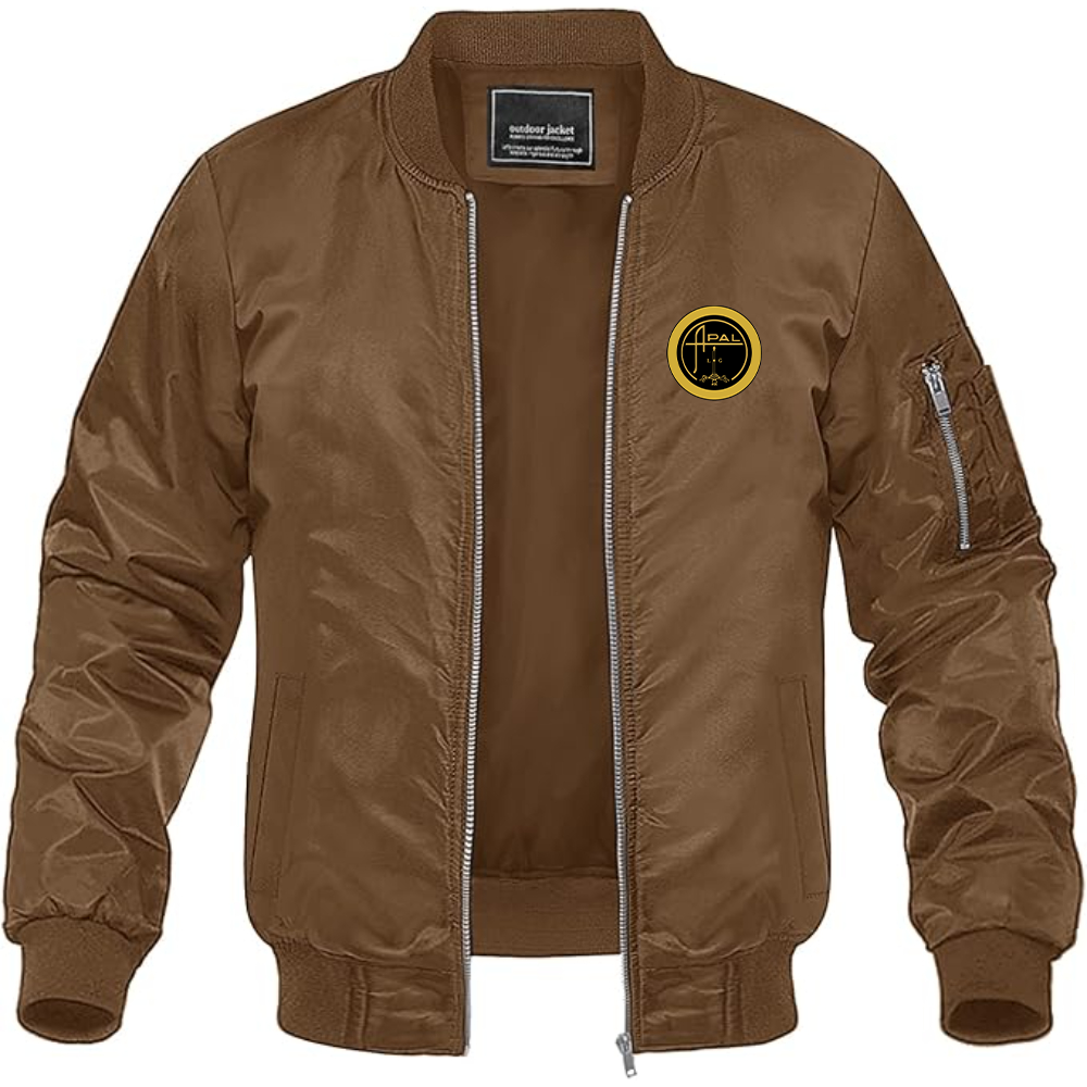 Men's Apal Logo Lightweight Bomber Jacket