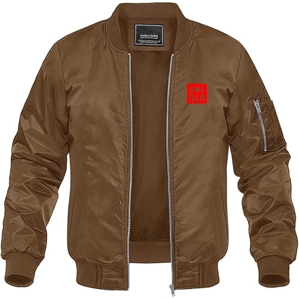 Men's Uniqlo Logo Lightweight Bomber Jacket