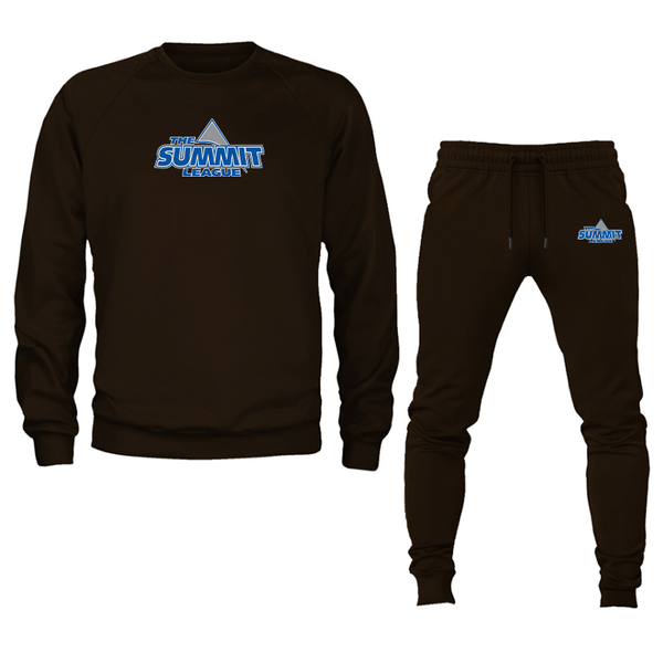 Men's The Summit League Crewneck Sweatshirt Joggers Suit