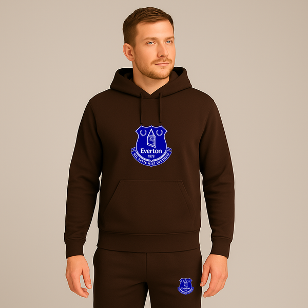 Men's Everton FC Logo Hoodie Joggers Set