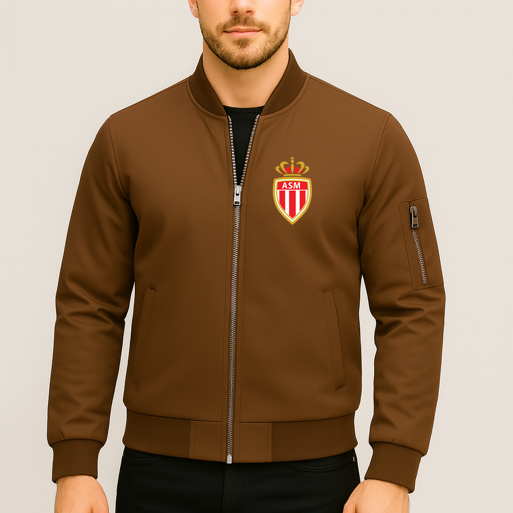 Men's AS Monaco FC Lightweight Bomber Jacket