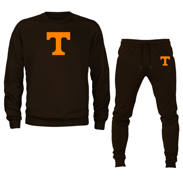 Men's Tennessee Volunteers Crewneck Sweatshirt Joggers Suit